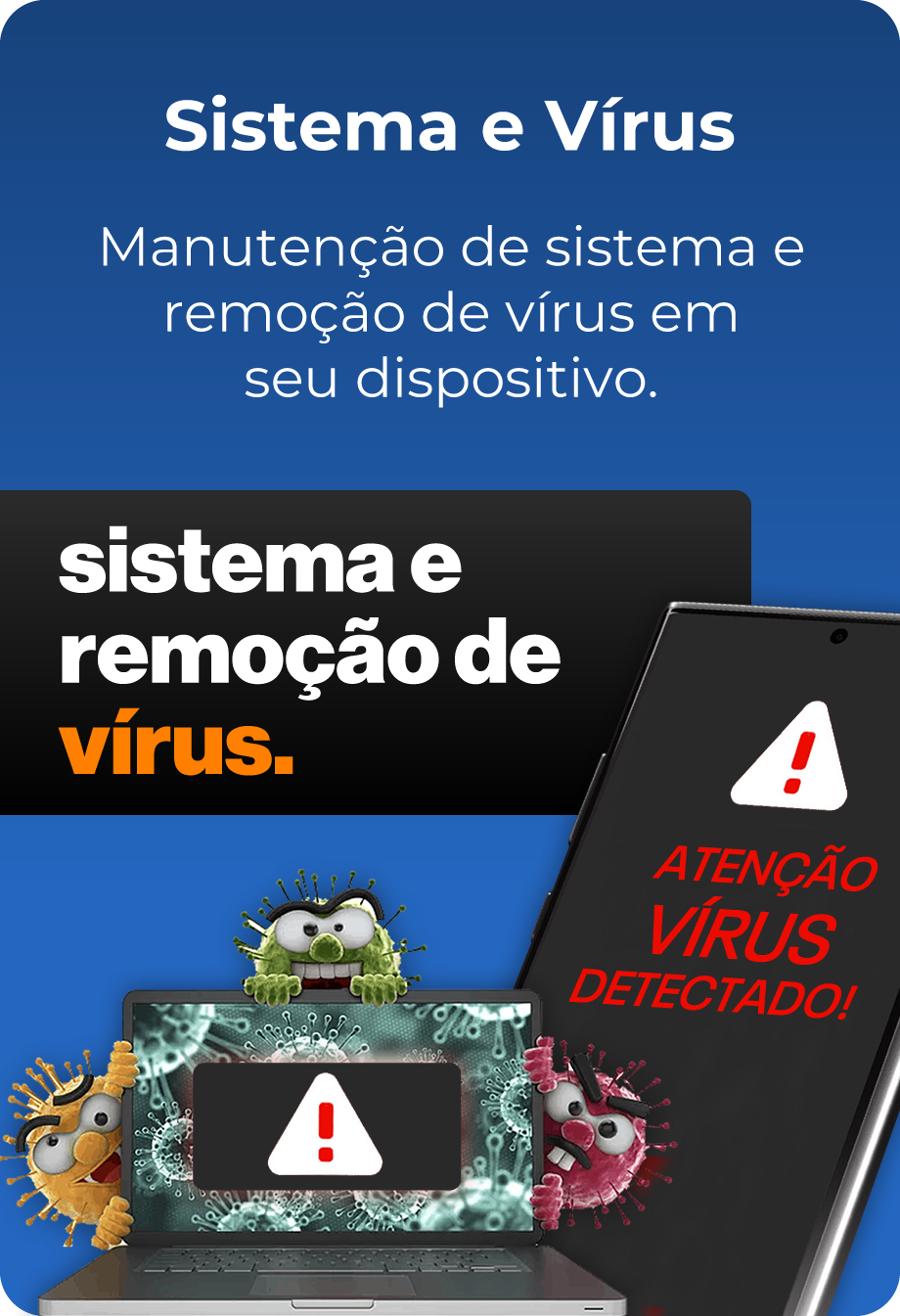 Troca de Tela em Celulares e Notebooks