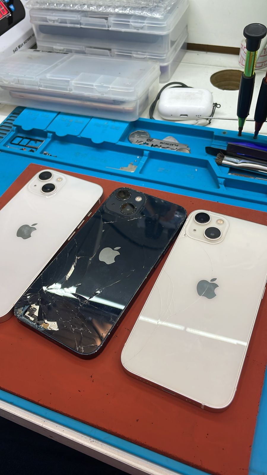 Troca de tela em iPhone